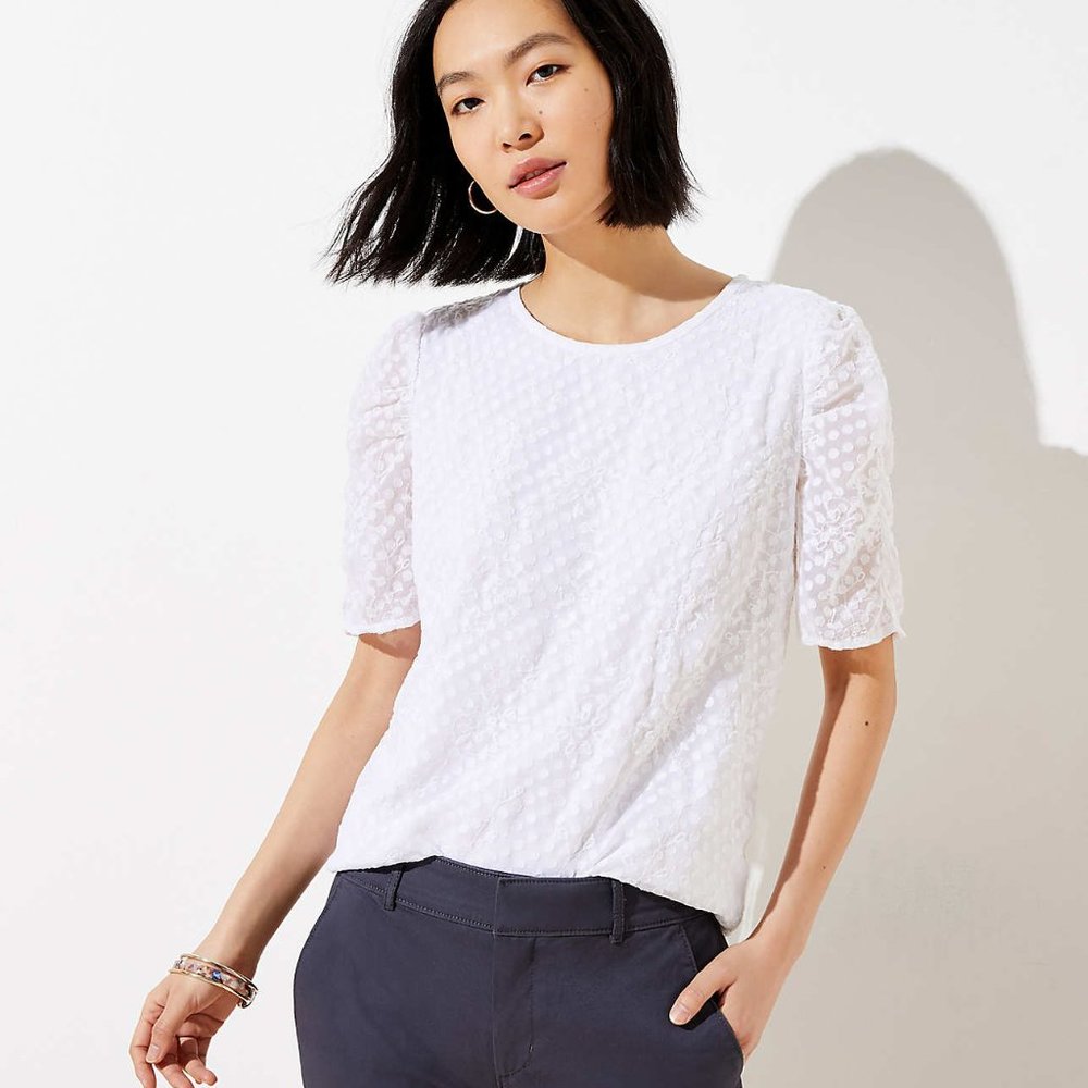 Loft lace top New with Tag size XS